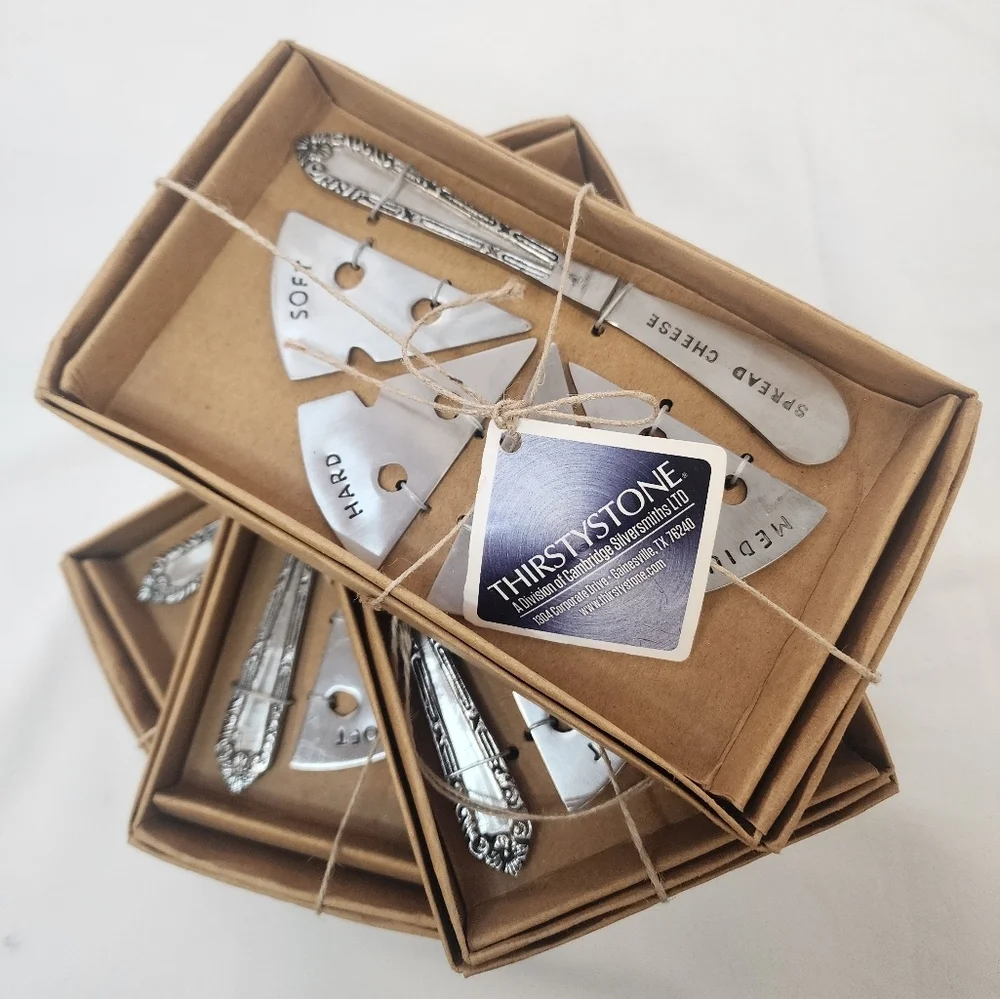 Thirstystone Stain Steel 5pc Cheese Markers and Spreaders Set (price per set)